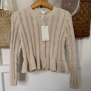 Jamie Kay Cable Knit Cardigan